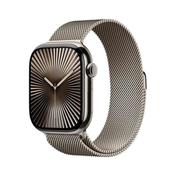 Series 10 Apple Watch With Apple Logo